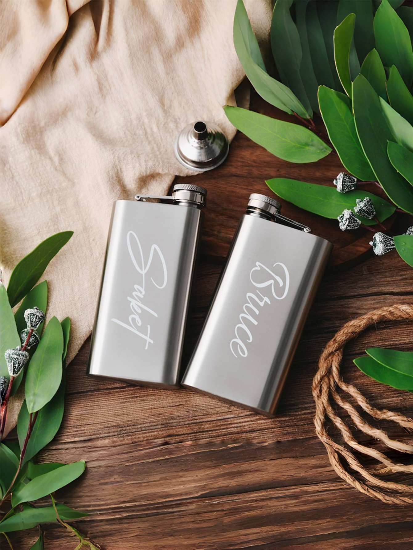 Custom Engraved Outdoor Hip Flask